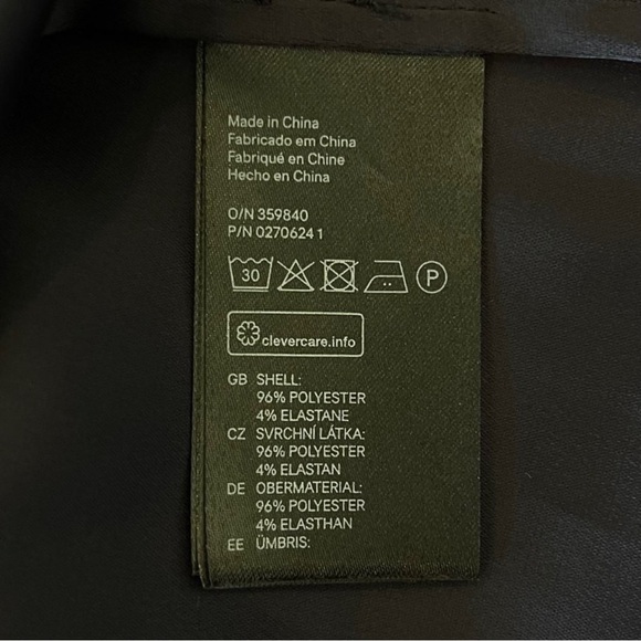 H&M ~ Blue Shift Dress with Fantastic Back Detail ~ Gold Clasp Closure ~ Size 2 - Picture 8 of 8